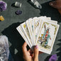 Modern Hue Tarot Deck: Reimagined Rider-Waite Watercolors