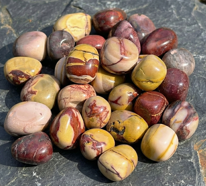 Mookaite Jasper Tumbled Stones (By The Piece Or Pound) Bulk Wholesale Lot
