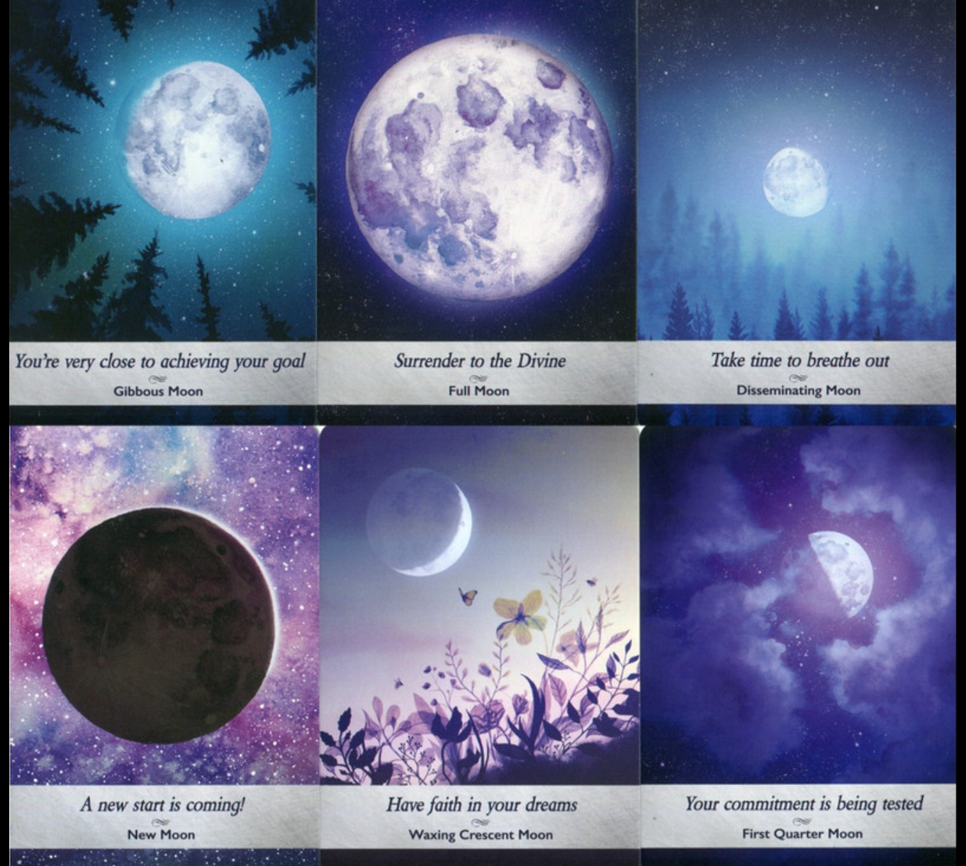 Moonology Oracle Cards For Lunar Wisdom And Guidance