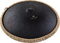16" Octave Steel Tongue Drum, D Kurd, Black