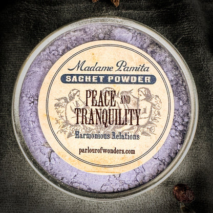 Peace and Tranquility Sachet Powder by Madame Pamita