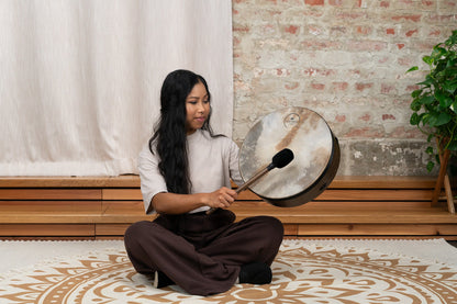 14" Ritual Drum, Goat Head