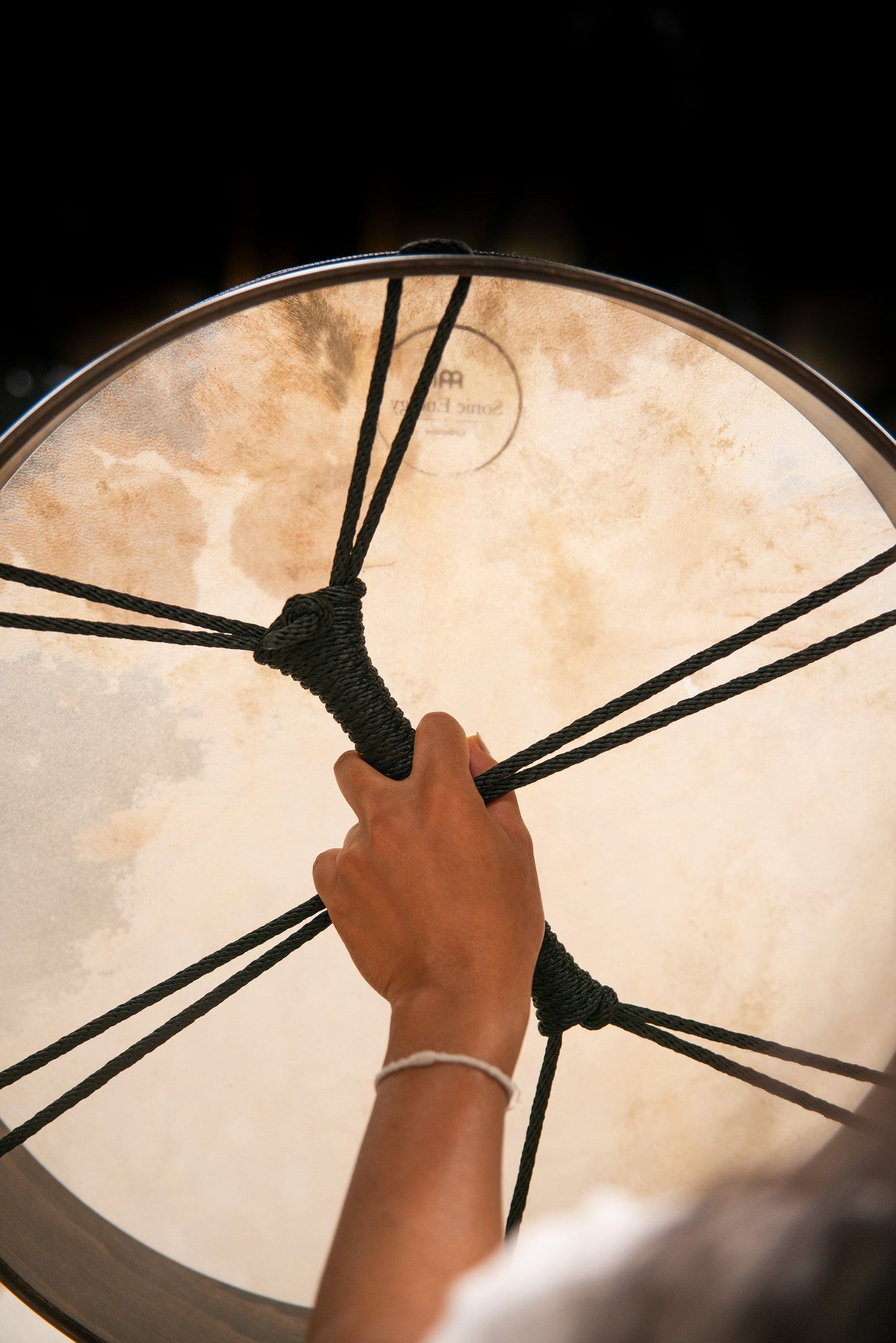 18" Ritual Drum, Goat Head