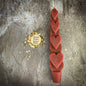 Beeswax Love Spell Heart Taper Candle