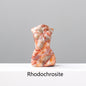 Natural Crystal Female Figurines with Healing Stones