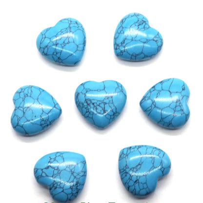 Premium Natural Crystal Hearts for Healing and Meditation