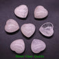 Premium Natural Crystal Hearts for Healing and Meditation