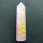 Obsidian Amethyst Crystal Tower Snake Sun Moon Star