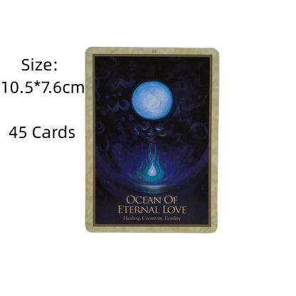 Gaia Healing Oracle Card Deck for Guidance and Love
