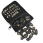 Natural Crystal Runes Set for Divination and Healing