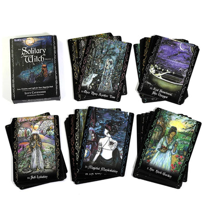 The Solitary Witch Oracle Deck for Guidance and Healing