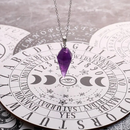 Wooden Divination Pendulum Boards With Mystical Designs