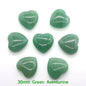 Premium Natural Crystal Hearts for Healing and Meditation