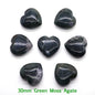 Premium Natural Crystal Hearts for Healing and Meditation