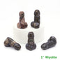 Crystal Penis with Black Obsidian Fertility Stone