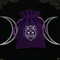Premium Witchy Purple Velvet Tarot Card Protection Bags