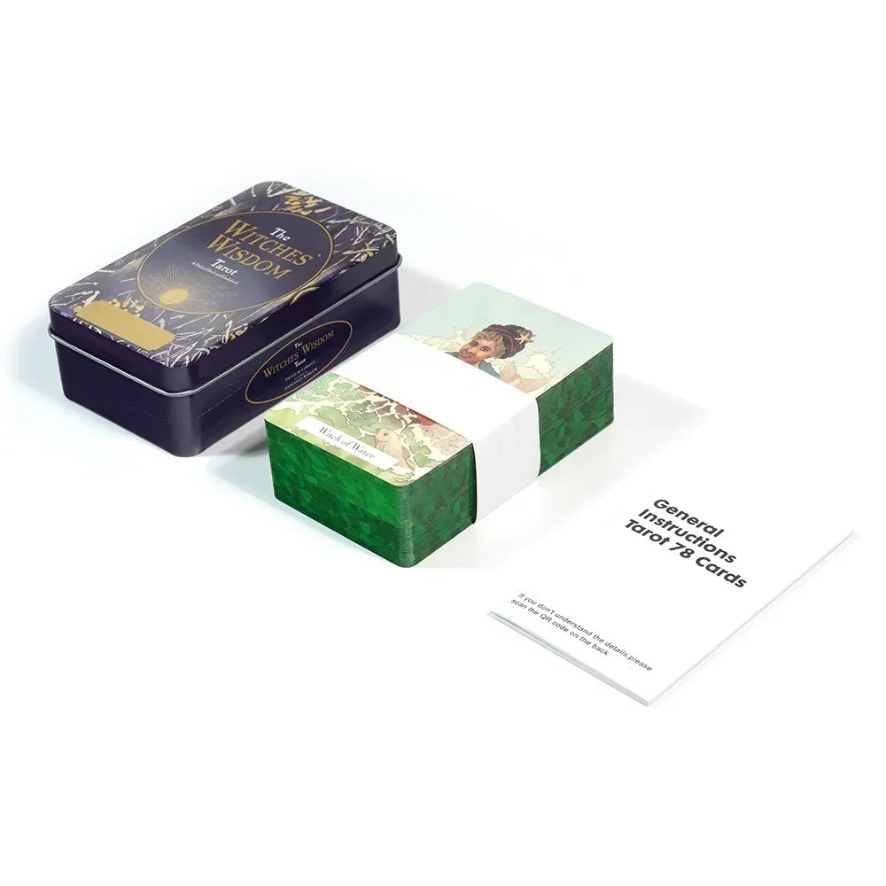 Empowering Witches' Wisdom Tarot Deck Spiritual Guide