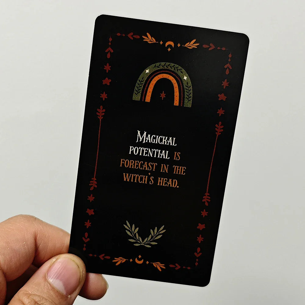 Mystical Witch Magick Oracle Deck For Daily Guidance