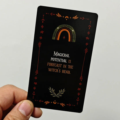 Mystical Witch Magick Oracle Deck For Daily Guidance