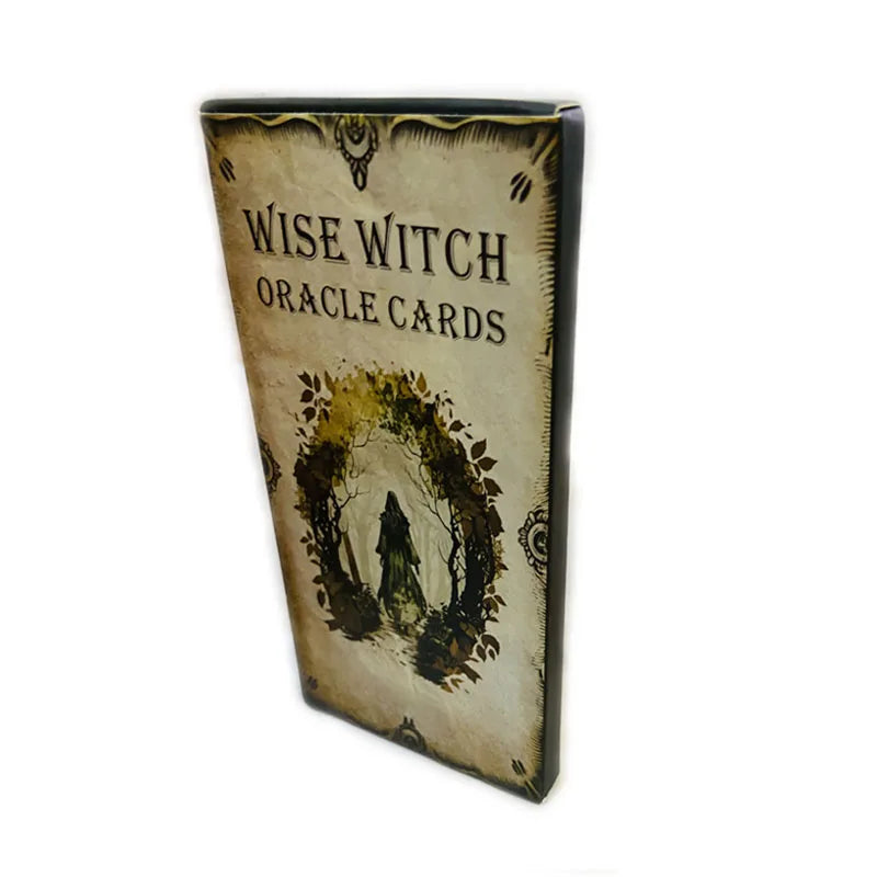 The Wise Witch Oracle Cards Deck for Mystical Guidance