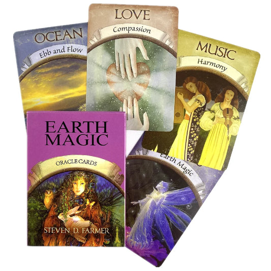 Earth Magic Oracle Deck For Spiritual Healing And Guidance