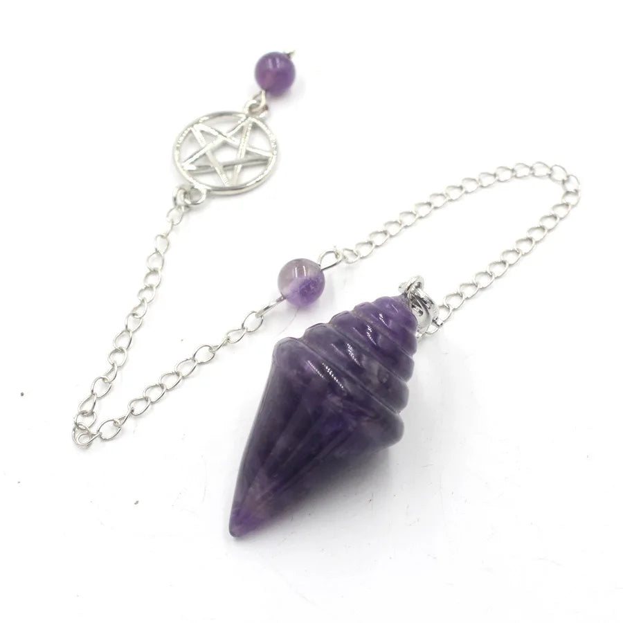 Pentacle Crystal Pendulums for Healing and Divination