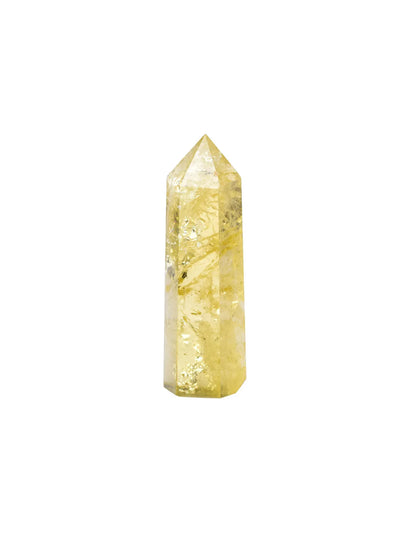 Citrine Tower Obelisk Crystal for Abundance and Protection