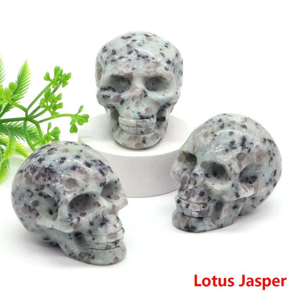 Premium Healing Crystal Skulls for Protection Energy
