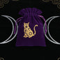 Premium Witchy Purple Velvet Tarot Card Protection Bags