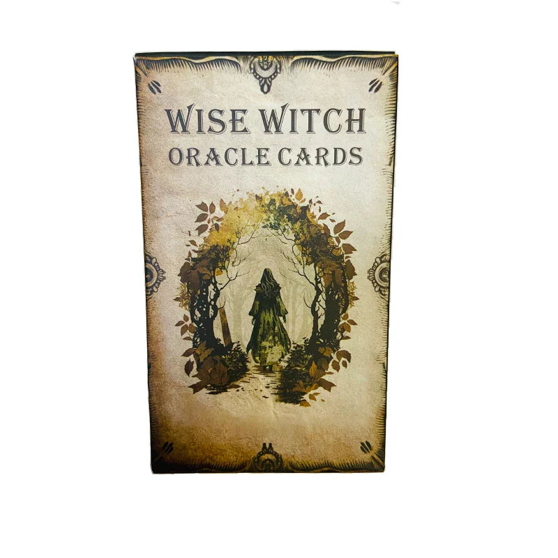 The Wise Witch Oracle Cards Deck for Mystical Guidance