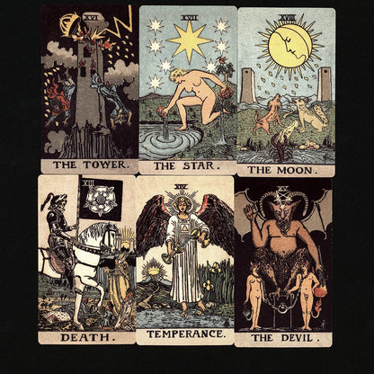 Premium Smith-Waite Borderless Tarot Deck with Guidebook