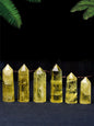 Citrine Tower Obelisk Crystal for Abundance and Protection