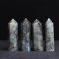 Mystical Crystal Obelisk Towers With Healing Stones
