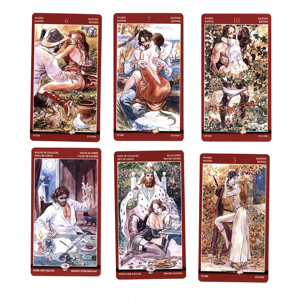 Tarot of Sexual Magic Deck for Intimate Exploration
