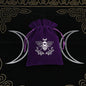 Premium Witchy Purple Velvet Tarot Card Protection Bags
