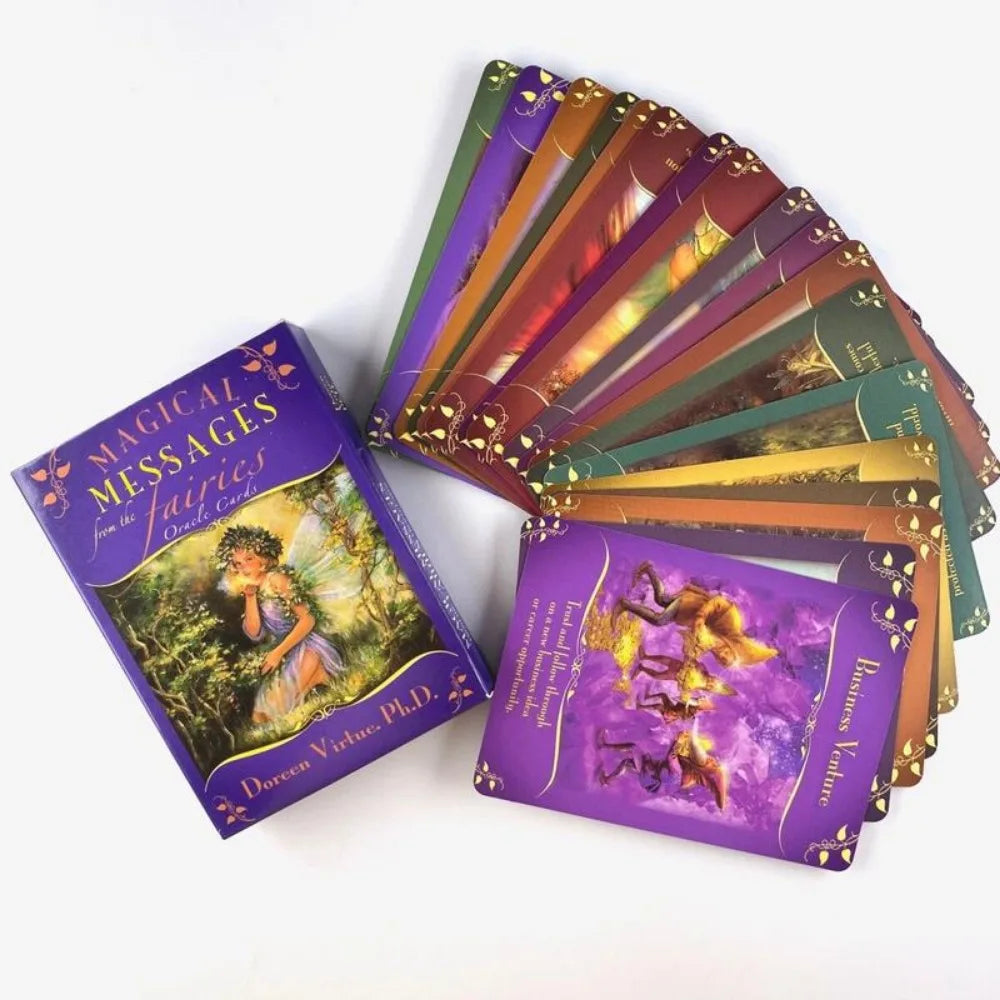 Magical Fairies Oracle Cards for Healing and Love Guidance
