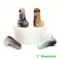 Crystal Penis with Black Obsidian Fertility Stone