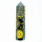Obsidian Amethyst Crystal Tower Snake Sun Moon Star