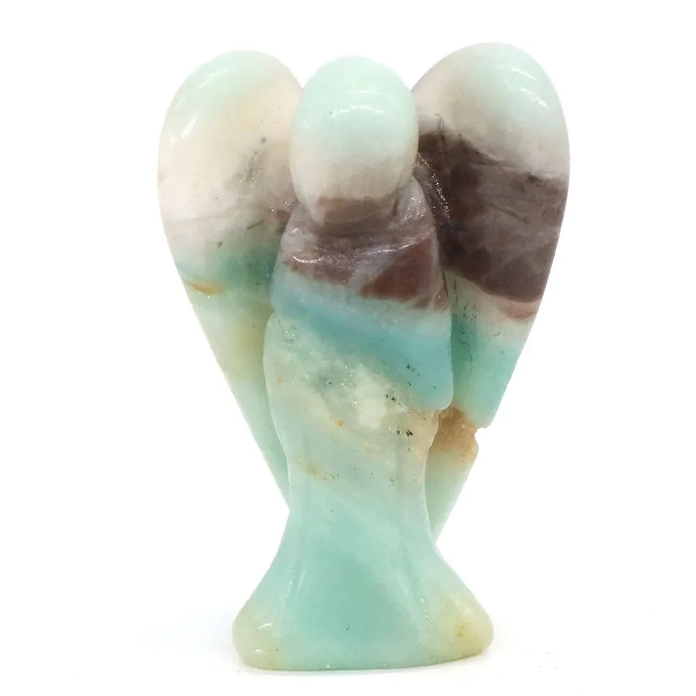 Premium Crystal Angel Figurines for Spiritual Protection
