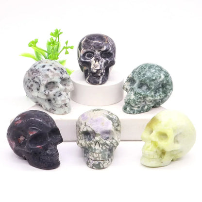 Premium Healing Crystal Skulls for Protection Energy