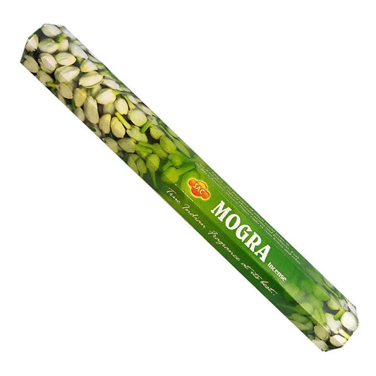 SAC Mogra Incense Sticks 20ct - Soothing Floral Aroma for Meditation and Relaxation