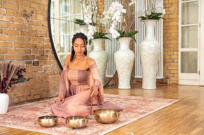 3-Piece Cosmos Therapy Series Singing Bowl Set, 800/1000/2000g