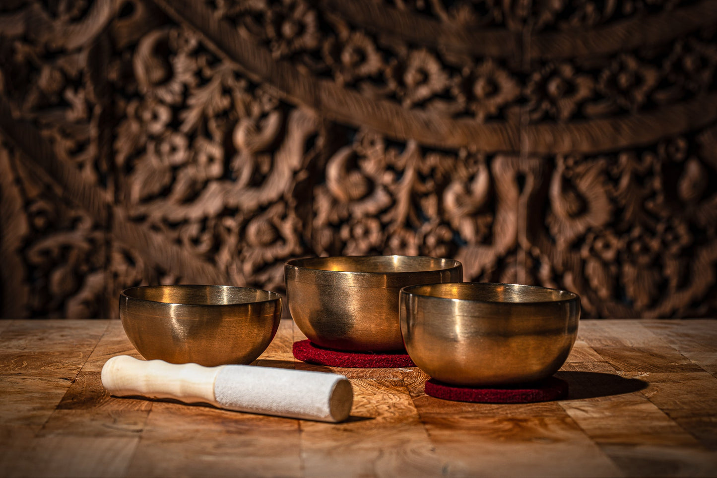 3-Piece Universal Series Singing Bowl Set, 400/500/600g