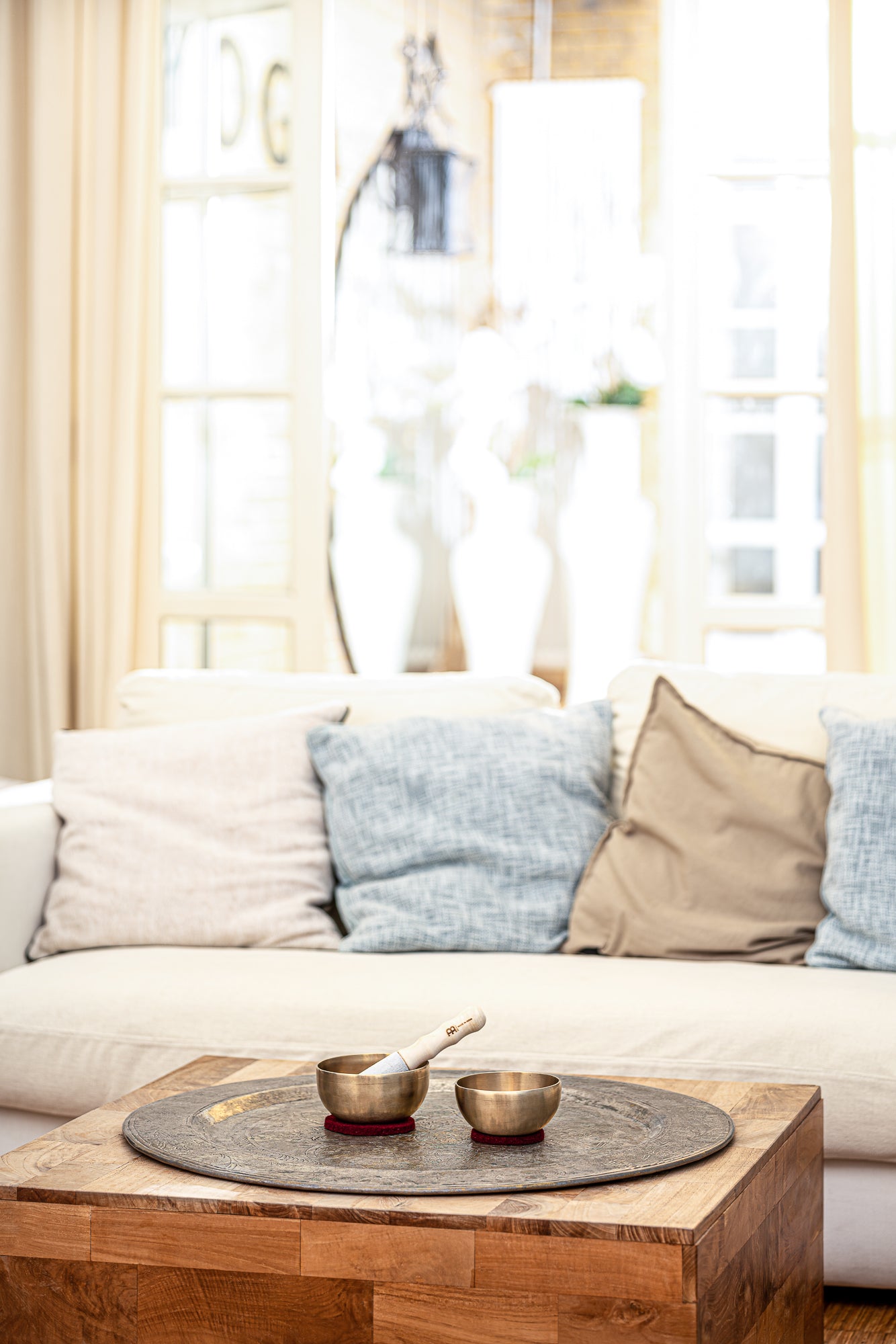 2-Piece Universal Series Singing Bowl Set, 400/500g