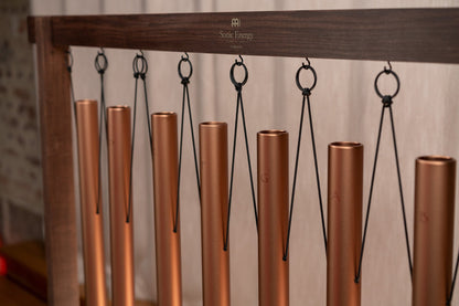 8-Piece Tube Chimes Set, 440 Hz, Bronze