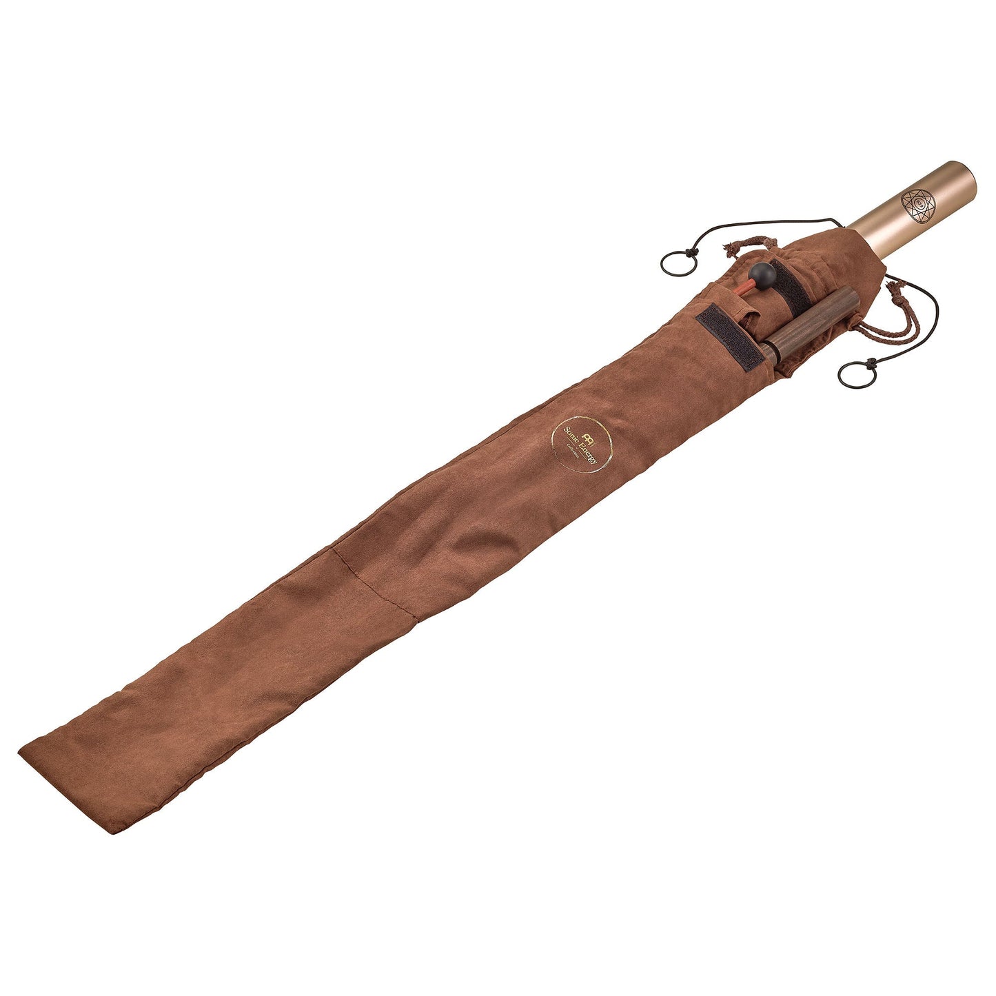 9-Piece Tube Chimes Solfeggio Set, Champagne Gold