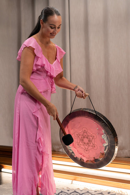 22" Soundscape Gong, Metatron's Cube