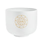 8" Solfeggio Crystal Singing Bowl, Mi 528 Hz, Note C5
