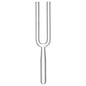 Solfeggio Crystal Tuning Fork, 528 Hz / C5