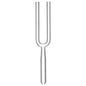 Solfeggio Crystal Tuning Fork, 528 Hz / C5